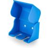 imageCamco PopAToothbrush Wall Mounted Toothbrush Holder  Guards Against Dust and Other Particles  Vented for Quick Drying  DoubleSided Tape for Permanent Mounting 57206Blue