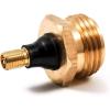 imageCamco RV Brass Blow Out Plug  Helps Clear Your RVs Water Lines During Winterization and Dewinterization 36153