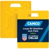 imageCamco RV Stabilizing Jack Pads  Features Interlocking Design ampamp Includes Handy Strap for RV Storage and Organization  Molded of Strong UV Stabilized Polypropylene  4Pack 44595Pack of 2