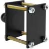 imageEazLift Sway Control Adapter  Features a HeavyDuty PowderCoated Steel Construction a Bolt Design and Fits 2Inch by 3Inch AFrame Trailers 48385