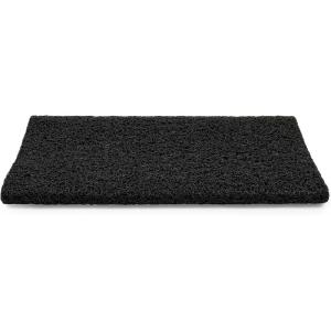 imageCamco 42964 Gray Premium Wrap Around RV Step Rug PVC Material 175quot x 18quotBlack