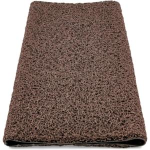 imageCamco 42964 Gray Premium Wrap Around RV Step Rug PVC Material 175quot x 18quotBrown