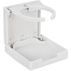 imageCamco CamperRV Drink Holder  Features Adjustable SpaceSaving Design ampamp Holds Almost Any Size Mug Cup Bottle or Can  Extra Cup Holder for Cars Trucks RVs Vans Boats and More  Khaki 44042White