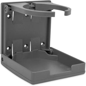 imageCamco CamperRV Drink Holder  Features Adjustable SpaceSaving Design ampamp Holds Almost Any Size Mug Cup Bottle or Can  Extra Cup Holder for Cars Trucks RVs Vans Boats and More  Khaki 44042Gray