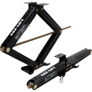 imageCamco EAZLift 30Inch Stabilizing RV Scissor Jacks  Features a 5000lb Load Capacity  Heavy Duty Steel Construction  Set of 2 488407 500 lbs Pack of 2