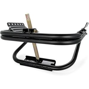 imageCamco EazLift CamperRV Tire Leveler  Features a LightWeight HeavyDuty PowderCoated Steel Design ampamp Embossed Tire Pads for Added Traction  for Single Axle Trailers 48845