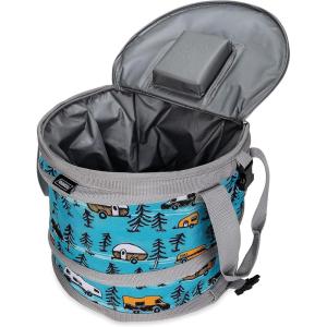 imageCamco Life is Better at The Campsite PopUp Cooler Sketch Design  Features a WaterResistant Interior and Builtin Bottle Opener  Holds Up to a 12Pack of Bottled or Canned Drinks 53417Sketch