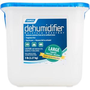 imageCamco Moisture Absorber Bucket  Features FastActing MoistureAbsorbing Agent  NoFragrance Beads  Use with RV Storage Camper Organization ampamp More 442825 lbs