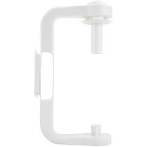 imageCamco Paper Towel Holder  Ideal for Compact Areas  Features Mountable Design and Adjustable Side Knob  White 57114