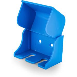 imageCamco PopAToothbrush Wall Mounted Toothbrush Holder  Guards Against Dust and Other Particles  Vented for Quick Drying  DoubleSided Tape for Permanent Mounting 57206Blue