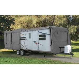imageCamco ULTRAGuard RV Cover  Fits Class A RVs 38 to 40feet  Extremely Durable Design That Protects Against The Elements  Features Zipper Entry Doors ampamp Covered Air Vents 4573624  26