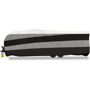 imageCamco ULTRAGuard Supreme RV Cover  Fits Toy Hauler Trailers 335 to 37Feet  Extremely Durable Design  Weatherproof with a Dupont Tyvek Top  56166Up to 20