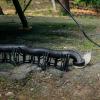 imageCamco 20Foot CamperRV Sewer Hose  Designed to Work with Trailer Sewer Fittings Threaded Fittings and Slip Fittings  3Inch Diameter Opening 39611Black