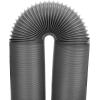 imageCamco 20Foot CamperRV Sewer Hose  Designed to Work with Trailer Sewer Fittings Threaded Fittings and Slip Fittings  3Inch Diameter Opening 39611Gray