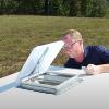 imageCamco 40178 Replacement Vent Lid Ventline pre 2008 ampamp Elixir Since 1994 Black Unbreakable PolycarbonateWhite