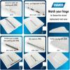 imageCamco 40178 Replacement Vent Lid Ventline pre 2008 ampamp Elixir Since 1994 Black Unbreakable PolycarbonateWhite