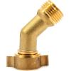 imageCamco 45 Degree Hose Elbow  Eliminates Stress and Strain On RV Water Intake Hose Fittings Solid Brass  2Pack 2260745 Degree Hose Elbow