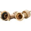 imageCamco 45 Degree Hose Elbow  Eliminates Stress and Strain On RV Water Intake Hose Fittings Solid Brass  2Pack 2260745 Degree Hose Elbow