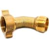 imageCamco 45 Degree Hose Elbow  Eliminates Stress and Strain On RV Water Intake Hose Fittings Solid Brass  2Pack 2260745 Degree Hose Elbow
