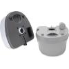 imageCamco 53Gallon Portable Toilet  Features Detachable Holding Tank wSealing Slide Valve ampamp BellowType Flush  Easy Transport wCompact Lightweight Design ampamp Carry Handle  Gray 41541Premium 53Gal Travel Toilet