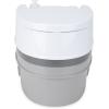 imageCamco 53Gallon Portable Toilet  Features Detachable Holding Tank wSealing Slide Valve ampamp BellowType Flush  Easy Transport wCompact Lightweight Design ampamp Carry Handle  Gray 41541Premium 53Gal Travel Toilet