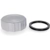 imageCamco 53Gallon Portable Toilet  Features Detachable Holding Tank wSealing Slide Valve ampamp BellowType Flush  Easy Transport wCompact Lightweight Design ampamp Carry Handle  Gray 41541Gray Replacement Fill Cap