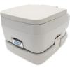 imageCamco 53Gallon Portable Toilet  Features Detachable Holding Tank wSealing Slide Valve ampamp BellowType Flush  Easy Transport wCompact Lightweight Design ampamp Carry Handle  Gray 41541Standard 26Gal Travel Toilet