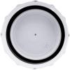 imageCamco 53Gallon Portable Toilet  Features Detachable Holding Tank wSealing Slide Valve ampamp BellowType Flush  Easy Transport wCompact Lightweight Design ampamp Carry Handle  Gray 41541White Replacement Fill Cap