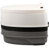 imageCamco 53Gallon Portable Toilet  Features Detachable Holding Tank wSealing Slide Valve ampamp BellowType Flush  Easy Transport wCompact Lightweight Design ampamp Carry Handle  Gray 41541Premium 26Gal Travel Toilet