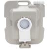 imageCamco 53Gallon Portable Toilet  Features Detachable Holding Tank wSealing Slide Valve ampamp BellowType Flush  Easy Transport wCompact Lightweight Design ampamp Carry Handle  Gray 41541Standard 26Gal Travel Toilet