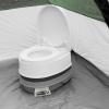 imageCamco 53Gallon Portable Toilet  Features Detachable Holding Tank wSealing Slide Valve ampamp BellowType Flush  Easy Transport wCompact Lightweight Design ampamp Carry Handle  Gray 41541Premium 26Gal Travel Toilet