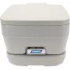 imageCamco 53Gallon Portable Toilet  Features Detachable Holding Tank wSealing Slide Valve ampamp BellowType Flush  Easy Transport wCompact Lightweight Design ampamp Carry Handle  Gray 41541Standard 26Gal Travel Toilet