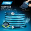 imageCamco EVOFlex 75Ft RV Drinking Water Hose  Features Extra Flexible Design wStainless Steel Strain Relief Ends  LeadFree BPAFree and PhthalateFree  58 Inside Diameter 2259750foot
