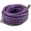 imageCamco EvoFlex 25Ft Water Hose  RV Drinking Water Hose Contains No Lead No BPA ampamp No Phthalate  Flexible Design wStainless Steel Strain Relief Ends  58 Inside Diameter Slate 22580Purple