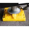 imageCamco Fasten CamperRV Leveling Blocks  Features Interlocking Design for Customizable Height  Carrying Handle Twists to Secure Blocks for RV Storage  85 x 85 x 1 Yellow 10Pack 44512Yellow