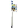imageCamco FlowThrough Wash Brush with Push Button Telescoping Handle  Connect to Standard Water Hose to Clean Your Vehicle  Great for RV Truck Boat and Car Washing  41960Standard