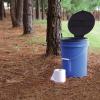 imageCamco Portable Toilet Bucket  Features 3 Bag Liners for Easy Clean Up ampamp Attached Carry Handle  Includes Seat and Lid Attachment 41549Bucket Toilet Seat wLid