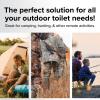 imageCamco Portable Toilet Bucket  Features 3 Bag Liners for Easy Clean Up ampamp Attached Carry Handle  Includes Seat and Lid Attachment 41549Bucket Toilet Seat wLid