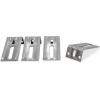 imageCamco RV Roof Vent Cover  Designed to Allow Fresh Air Ventilation and Light into the RV  White 21014Smoke