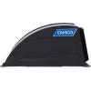 imageCamco RV Roof Vent Cover  Designed to Allow Fresh Air Ventilation and Light into the RV  White 21014Smoke