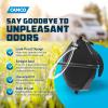 imageCamco RV Sewer Hose Storage Cap Set  Lug and Bayonet Caps  Allows You to Seal Both Ends of Your Sewer Hose Before Storing  Odor and Leak Proof Connection  2 Pack 39752Black