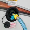 imageCamco RV Water Tank Filler with Shutoff Valve  Quickly and Efficiently Helps Fill Your Water Tank and Eliminate Line Backflow  Features a 58quot Tube 40003No Size