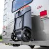 imageCamco Rhino 90Degree RV Tote Tank Adapter  Features Clear LowProfile 90Degree Elbow ampamp 4 Bayonet Prongs on Each End for OdorTight Locking Action  Crafted of HeavyDuty Resin 39485Tote Tank Bumper Mount Holder