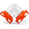 imageCamco Rhino 90Degree RV Tote Tank Adapter  Features Clear LowProfile 90Degree Elbow ampamp 4 Bayonet Prongs on Each End for OdorTight Locking Action  Crafted of HeavyDuty Resin 39485Tote Tank 90Degree Elbow