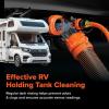 imageCamco Rhino Blaster RV Tank Rinser with Gate Valve ampamp Backflow Preventer RV Accessories for Waste Tank Cleaning  Essential Camper Supplies for Odor Control and Sensor Maintenance  39086Without Gate Valve