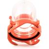 imageCamco RhinoFLEX Clear 45Degree CamperRV Sewer Hose Swivel Fitting  Features a Swivel Lug Fitting ampamp a 4Prong Bayonet Fitting  Made of HeavyDuty Resin 39847Clear