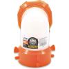 imageCamco RhinoFLEX Clear 45Degree CamperRV Sewer Hose Swivel Fitting  Features a Swivel Lug Fitting ampamp a 4Prong Bayonet Fitting  Made of HeavyDuty Resin 39847Translucent