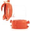 imageCamco RhinoFLEX Clear 45Degree CamperRV Sewer Hose Swivel Fitting  Features a Swivel Lug Fitting ampamp a 4Prong Bayonet Fitting  Made of HeavyDuty Resin 39847Clear