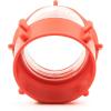 imageCamco RhinoFLEX Clear 45Degree CamperRV Sewer Hose Swivel Fitting  Features a Swivel Lug Fitting ampamp a 4Prong Bayonet Fitting  Made of HeavyDuty Resin 39847Clear