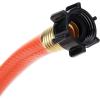 imageCamco RhinoFlex 10Ft RV CleanOut GrayBlack Water Hose with Rinser Cap  Features 4Way Water Pressure Blaster ampamp Water Shutoff Valve  Great for Cleaning Camper Black Water Tanks ampamp More 22999Clean Out Hose System with Rinse Cap